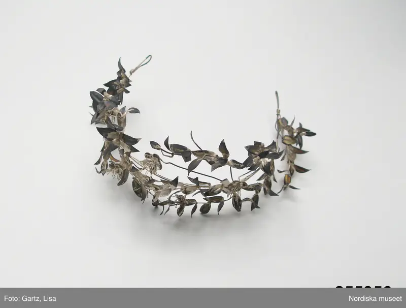 Silverbröllopsdiadem