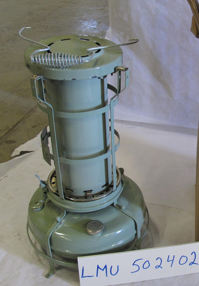 Parafinovn Aladdin Blue Flame Heater Forsvarets museer / DigitaltMuseum