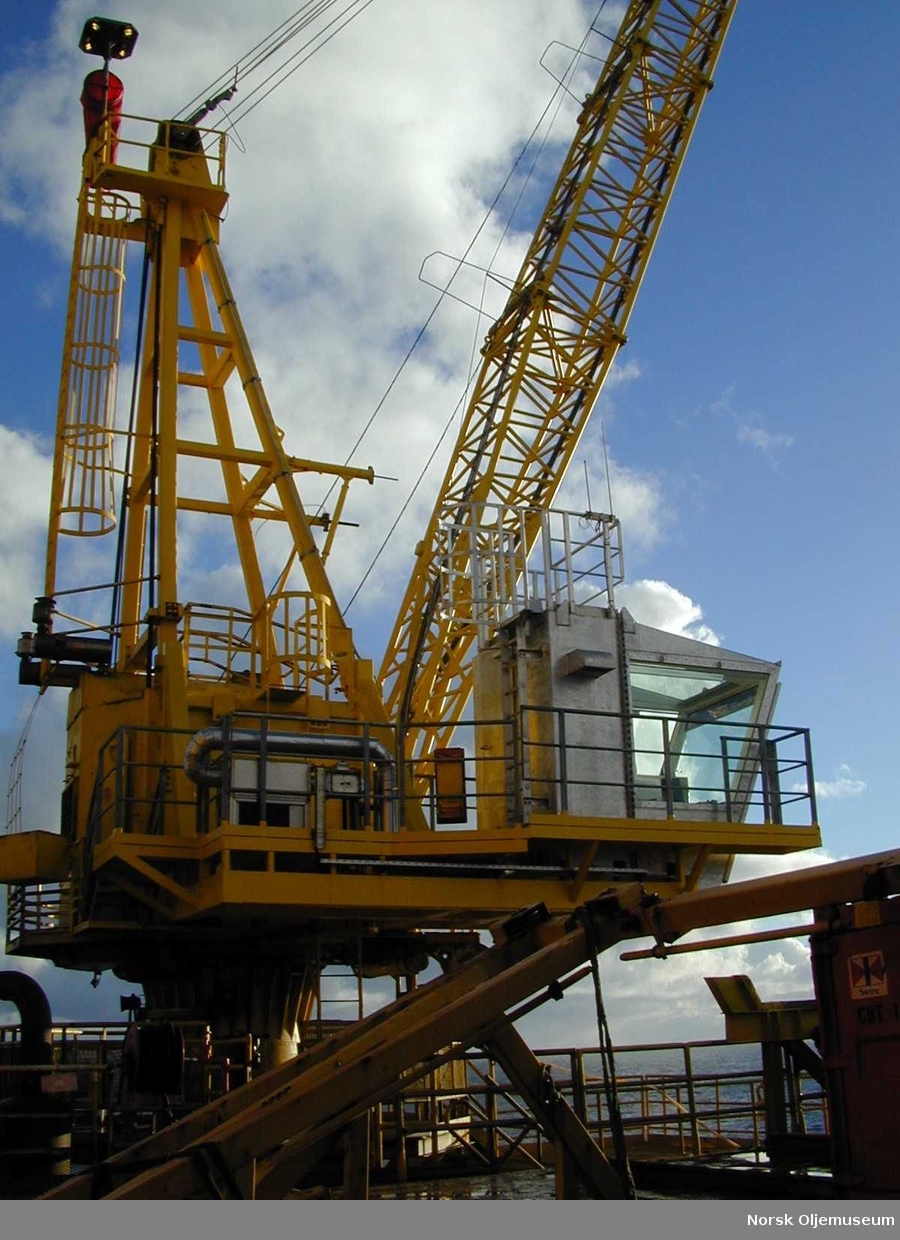 East crane - looking south - Norsk Oljemuseum / DigitaltMuseum