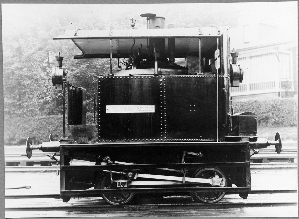 Statens Jarnvagar Sj N 173 Stadsgarden Jarnvagsmuseet Digitaltmuseum
