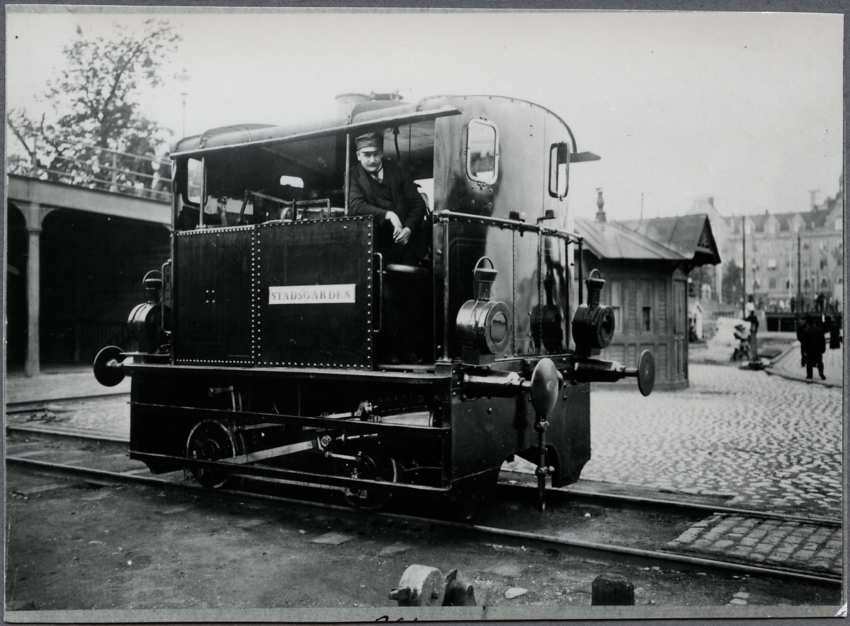 Statens Jarnvagar Sj N 173 Stadsgarden Jarnvagsmuseet Digitaltmuseum