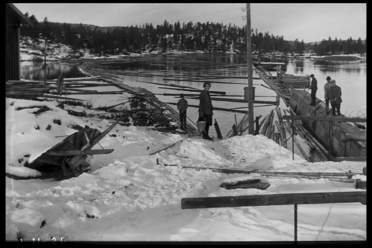 Arendal Fossekompani i begynnelsen av 1900-tallet CD merket 0468, Bilde ...